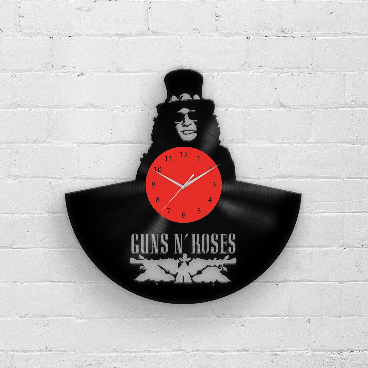 Guns N' Roses - Vinyl Record Wall Clock