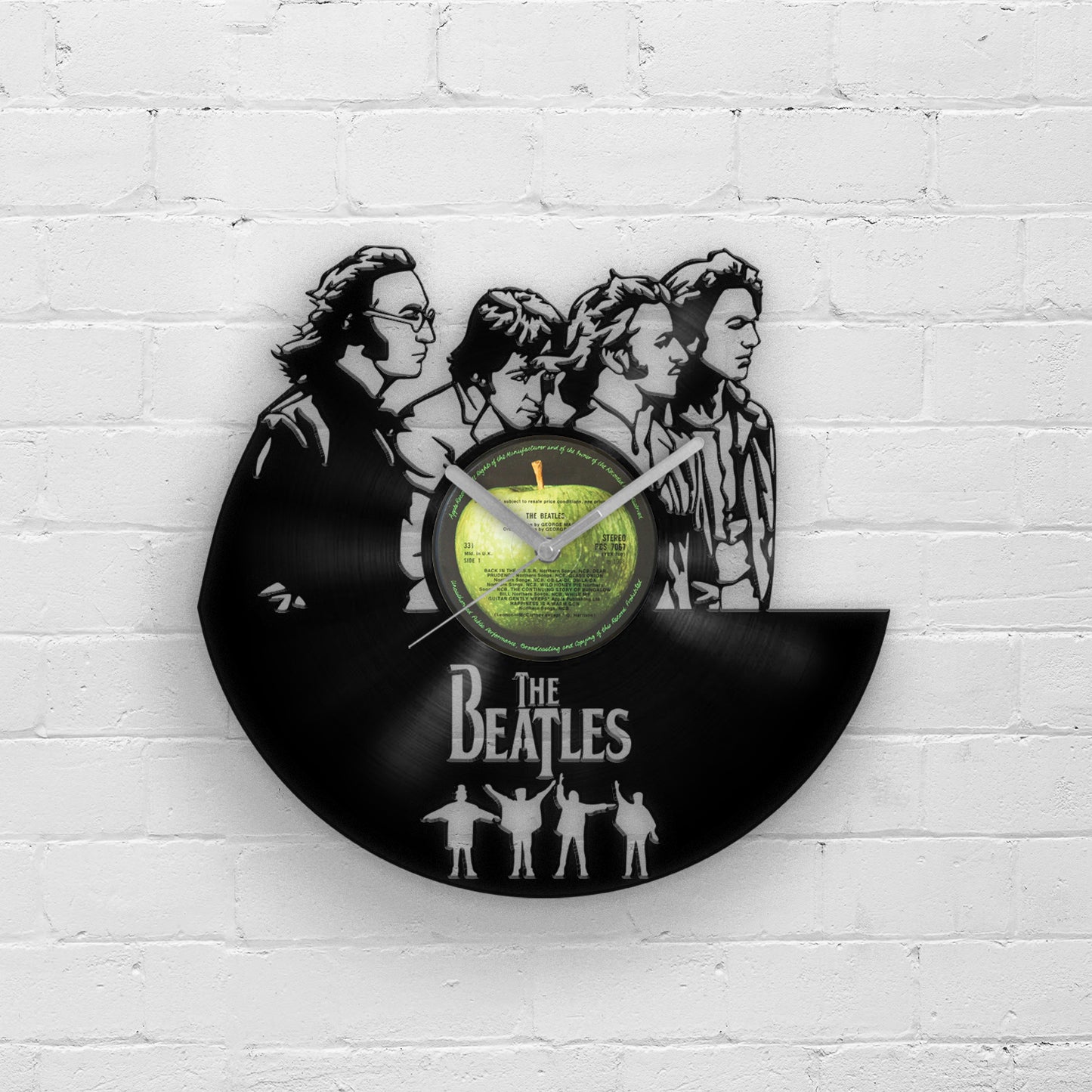 The Beatles v3 - Vinyl Record Wall Clock