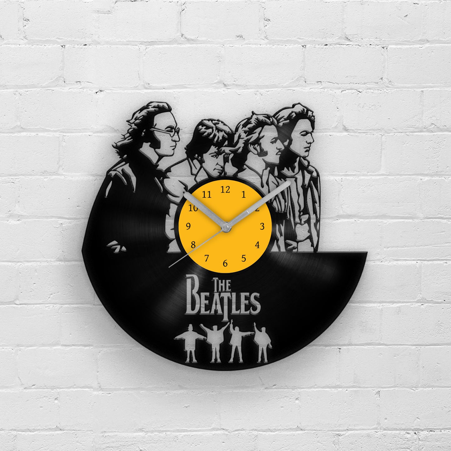 The Beatles v3 - Vinyl Record Wall Clock