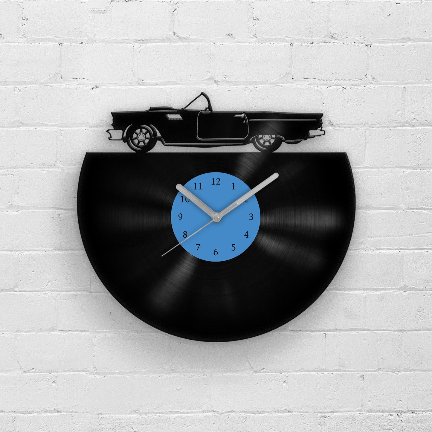 CLASSIC CONVERTIBLE CAR - Vinyl Wall Clock