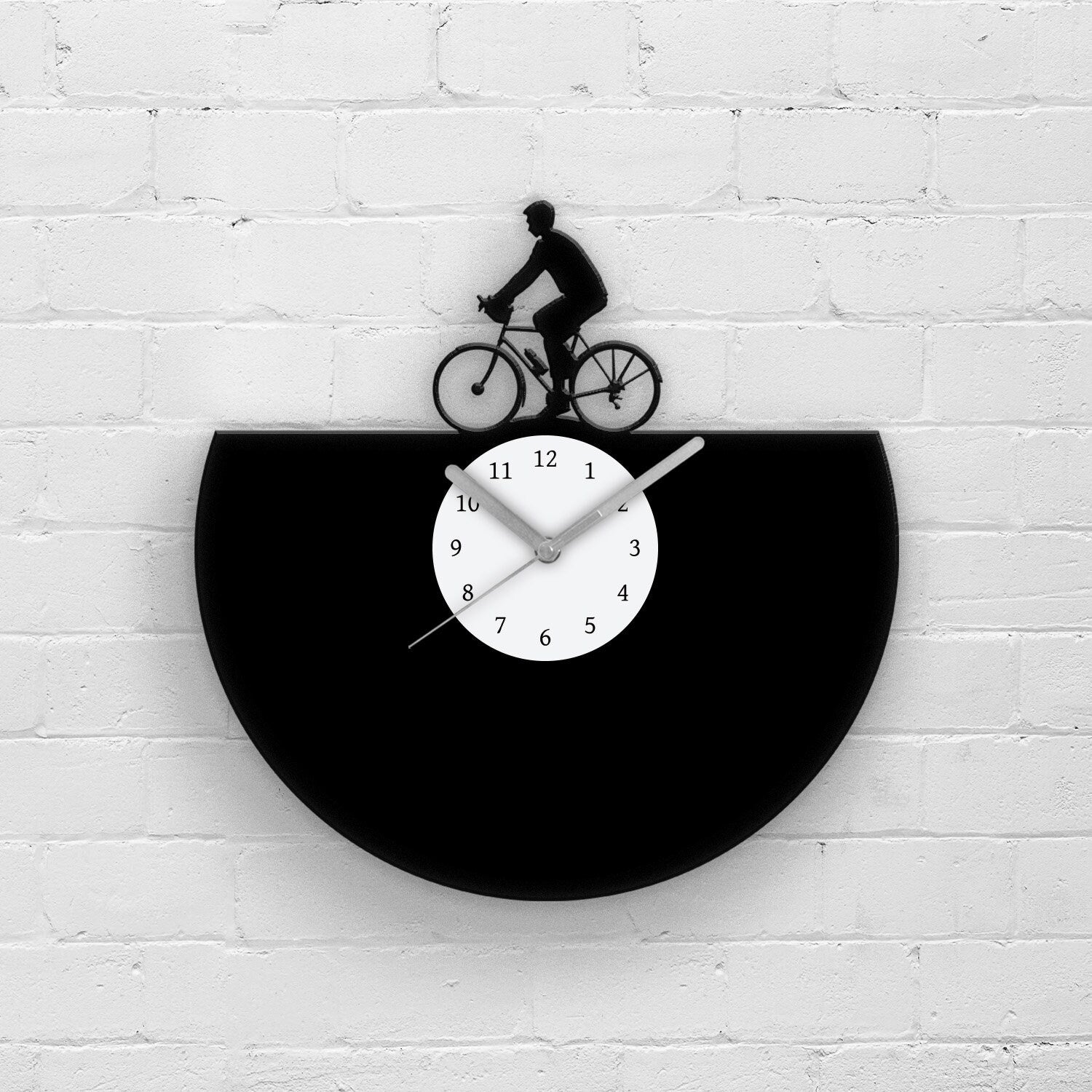 CYCLIST - Vinyl Record Wall Clock