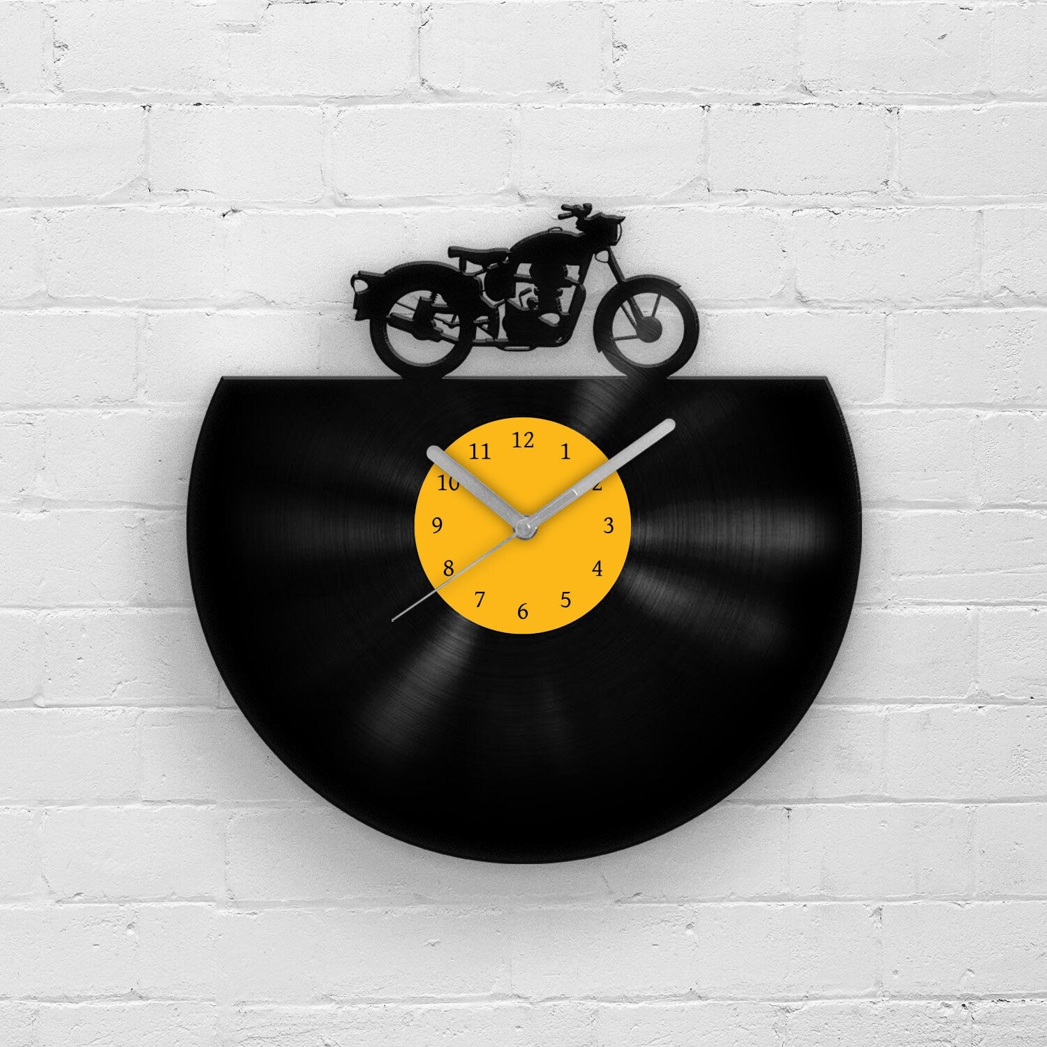 CafΓ© RACER - Vinyl Record Wall Clock