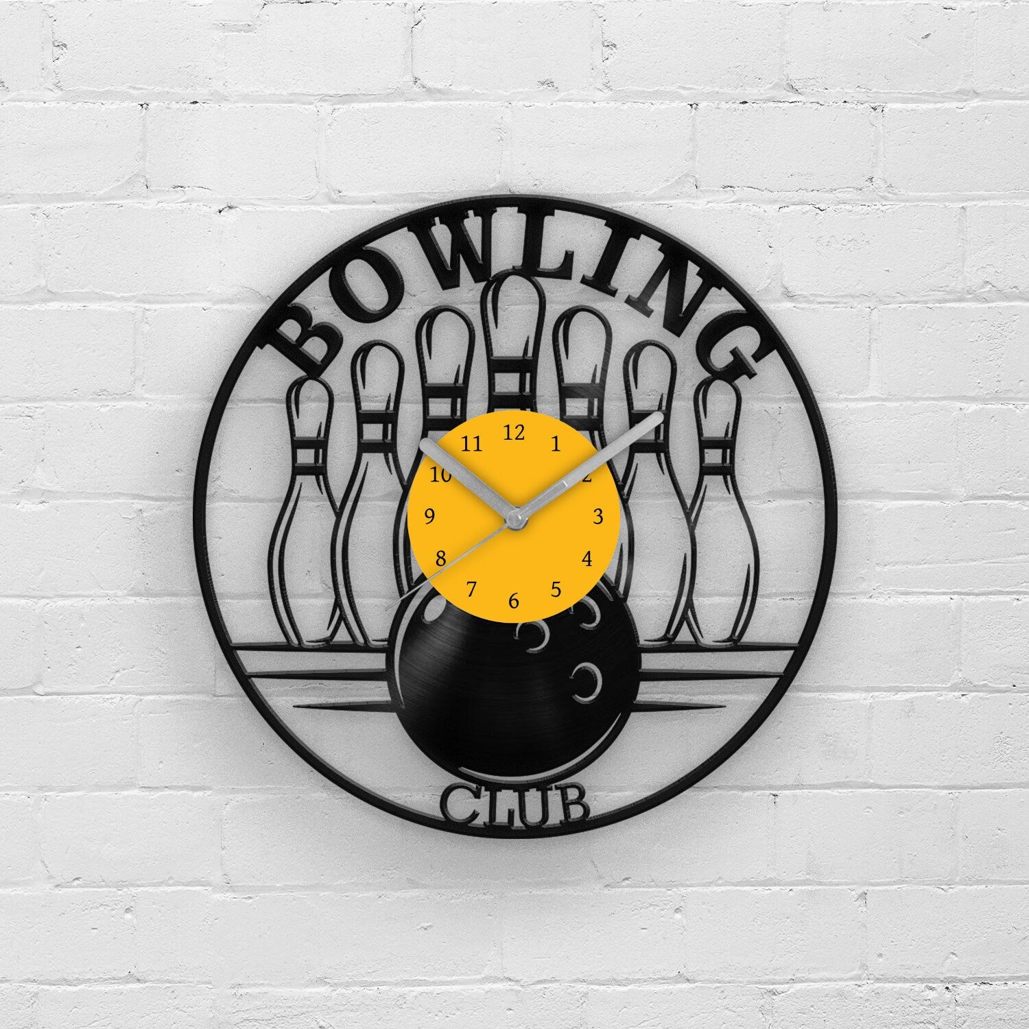 BOWLER GIFT - Vinyl Record Wall Clock