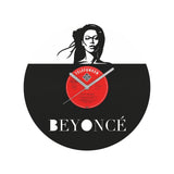 Beyonce Inspired Vinyl Record Wall Clock