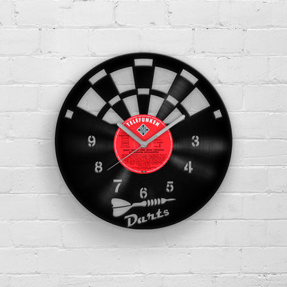 DARTS - Vinyl Record Wall Clock