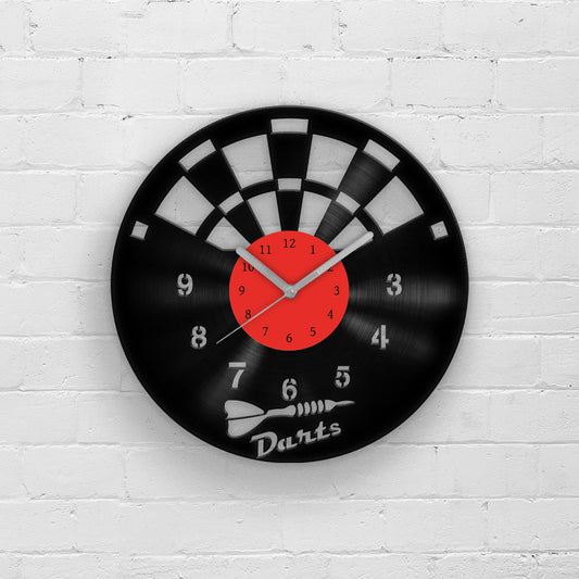 DARTS - Vinyl Record Wall Clock