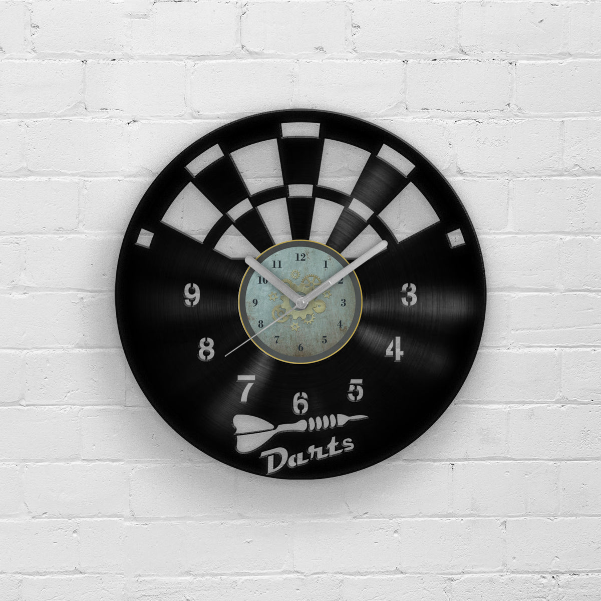 DARTS - Vinyl Record Wall Clock