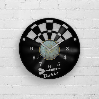 DARTS - Vinyl Record Wall Clock