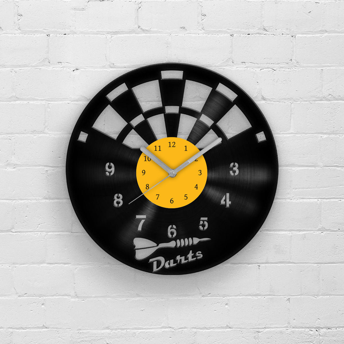 DARTS - Vinyl Record Wall Clock