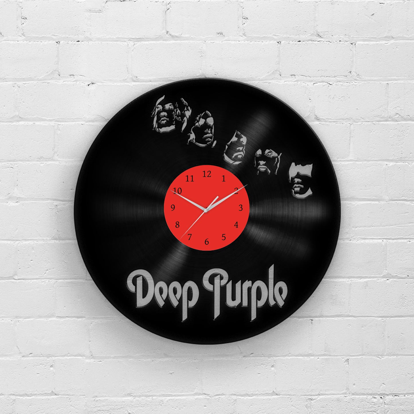 Deep Purple - Vinyl Record Wall Clock