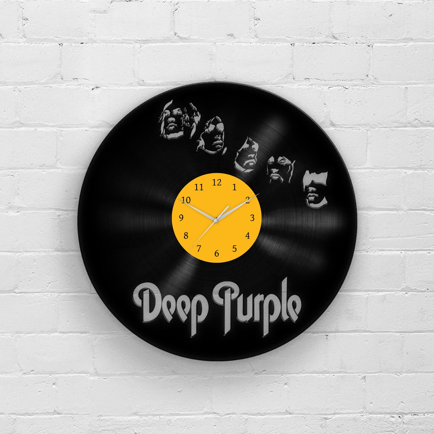 Deep Purple - Vinyl Record Wall Clock