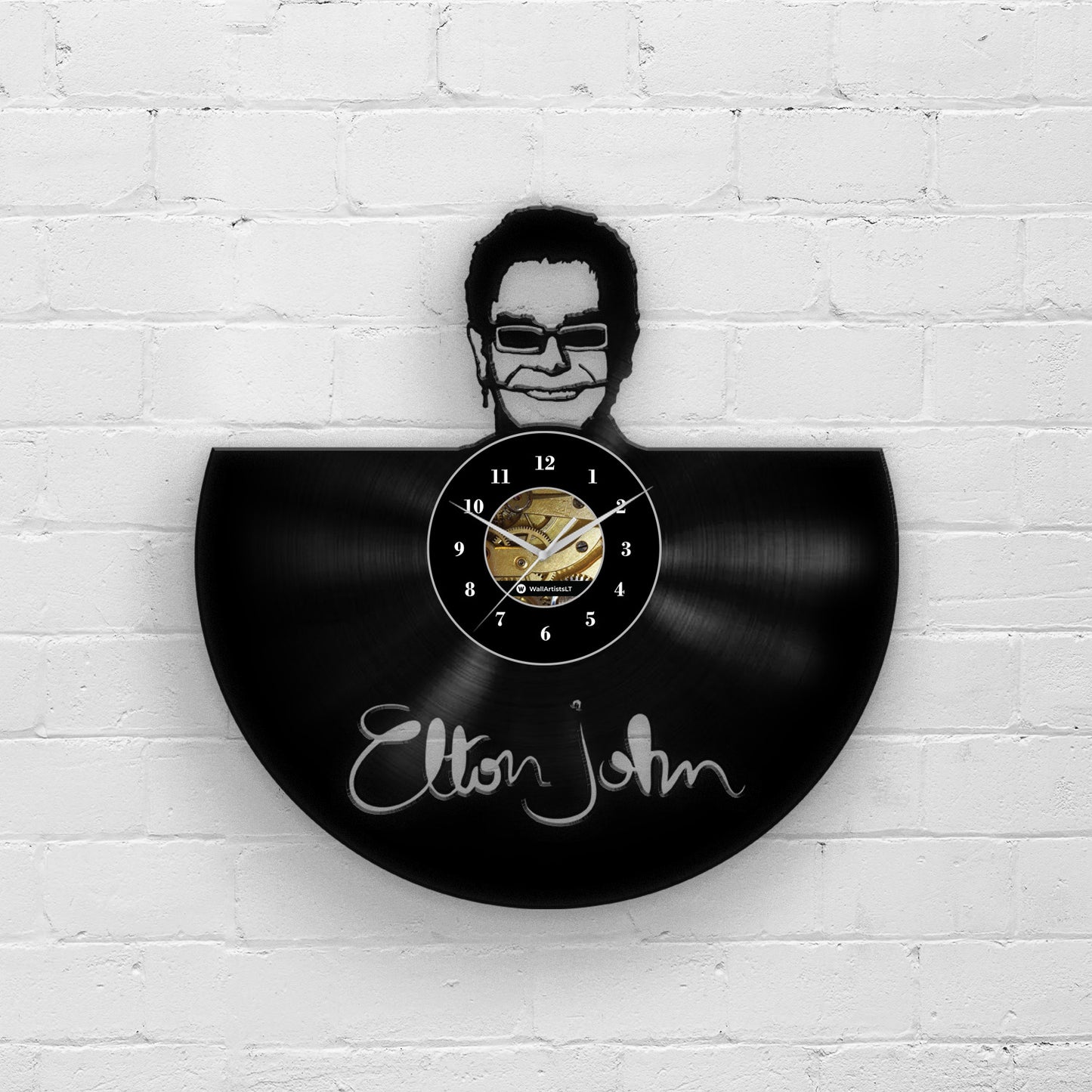 Elton John - Vinyl Record Wall Clock