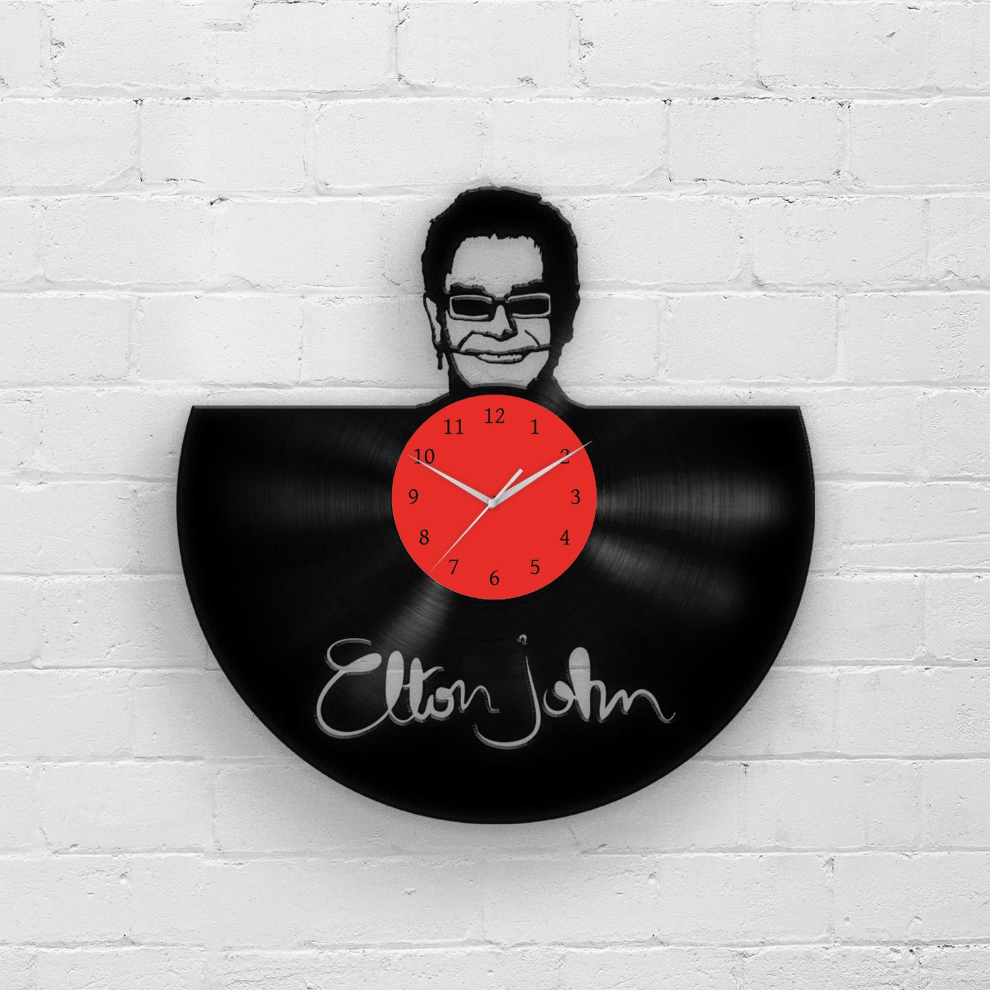 Elton John - Vinyl Record Wall Clock