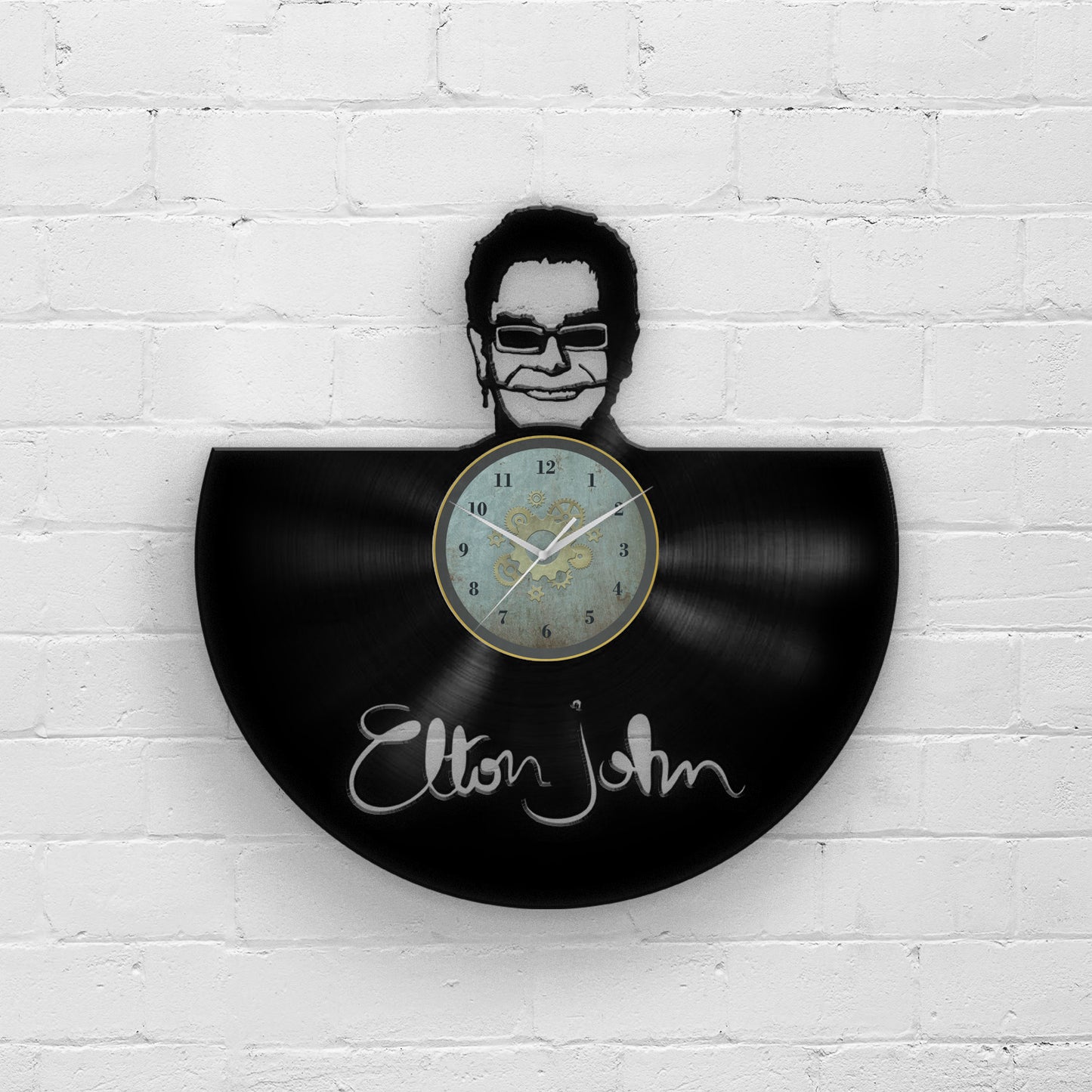 Elton John - Vinyl Record Wall Clock