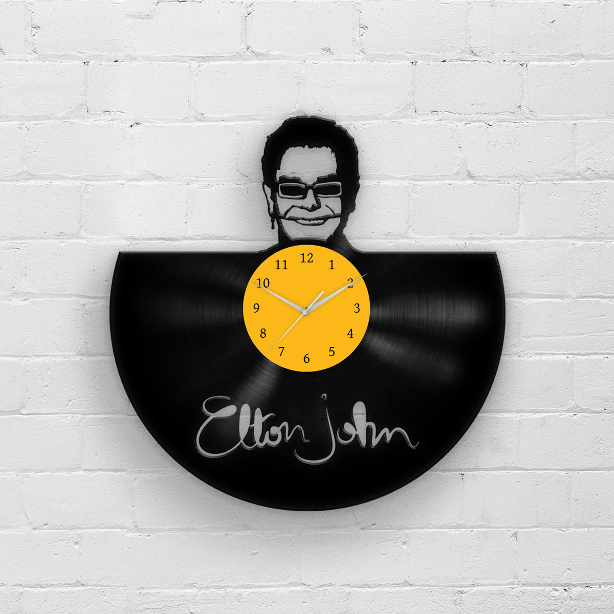 Elton John - Vinyl Record Wall Clock