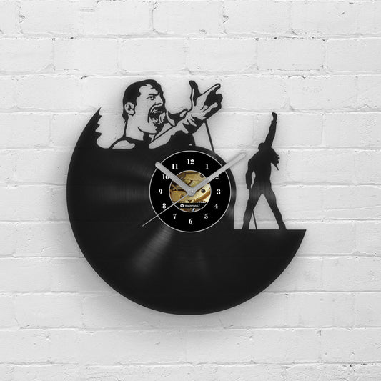 Freddie Mercury - Vinyl Record Wall Clock