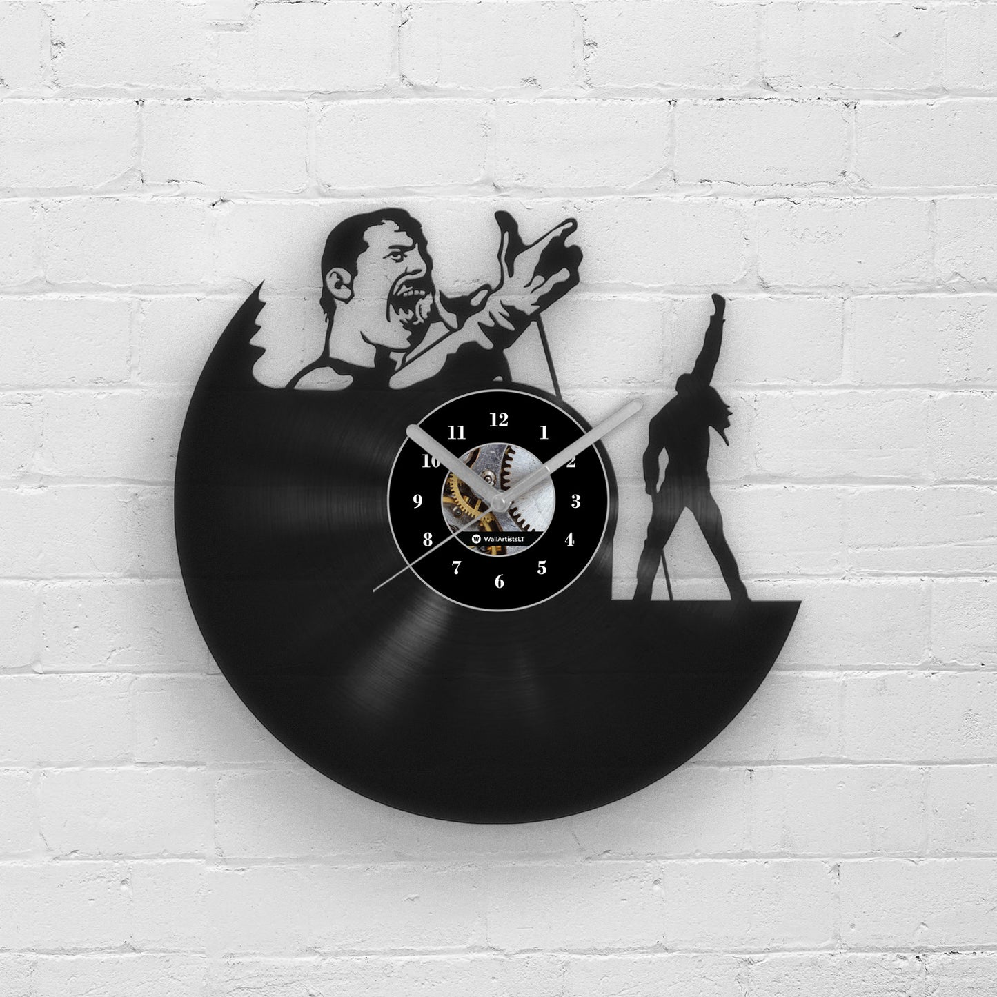 Freddie Mercury - Vinyl Record Wall Clock