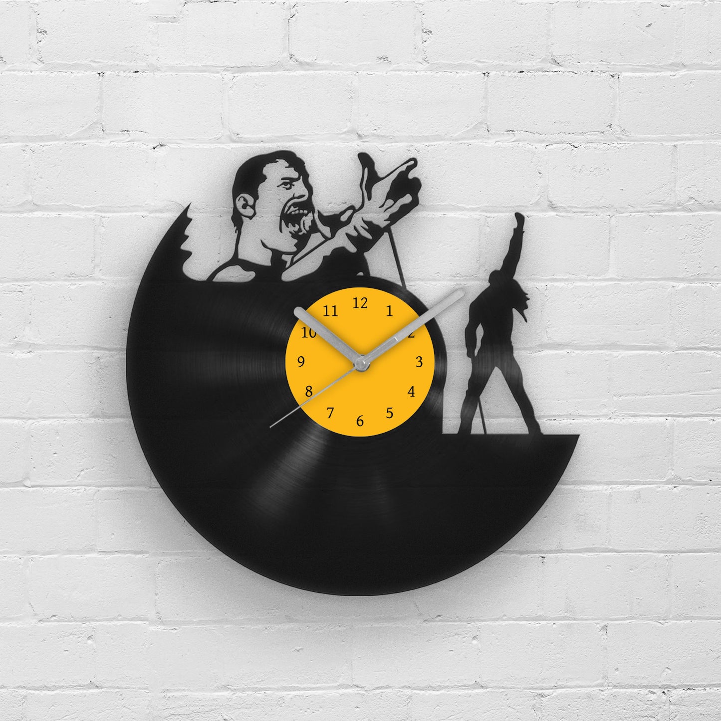 Freddie Mercury - Vinyl Record Wall Clock