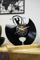 GOLF player - Vinyl Record Wall Clock
