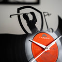 GOLF player - Vinyl Record Wall Clock
