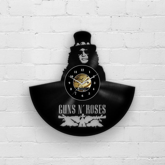 Guns N' Roses - Vinyl Record Wall Clock