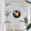 Kiteboarding - Vinyl Record Clock