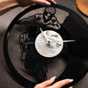 Dirt Bike - Vinyl Record Wall Clock