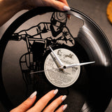Dirt Bike - Vinyl Record Wall Clock