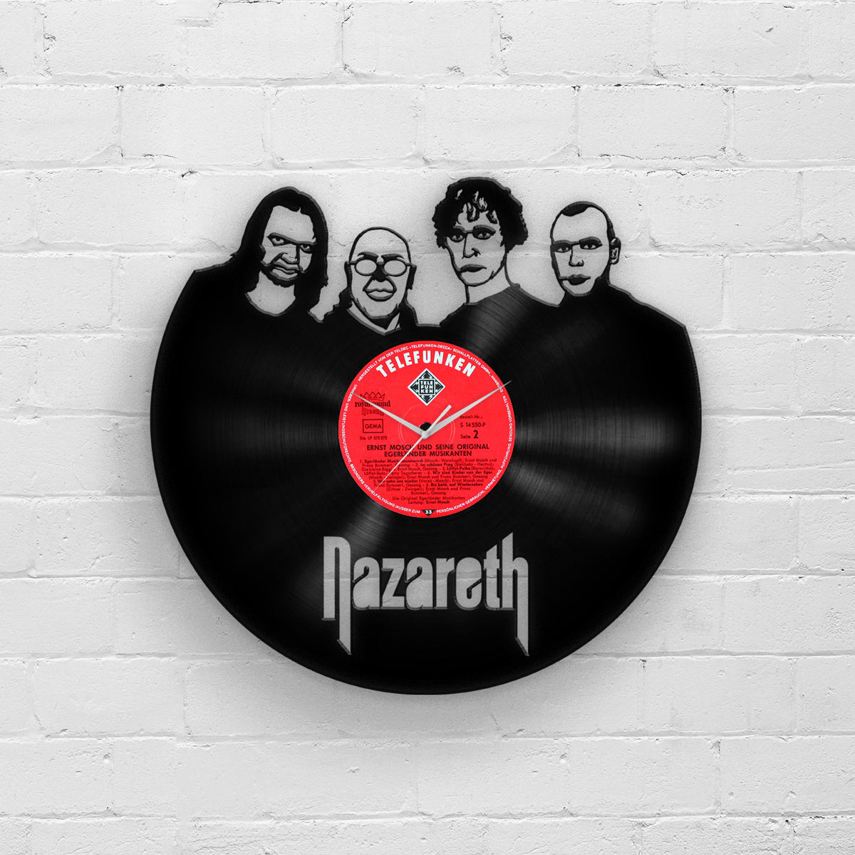 NAZARETH - Vinyl Record Wall Clock