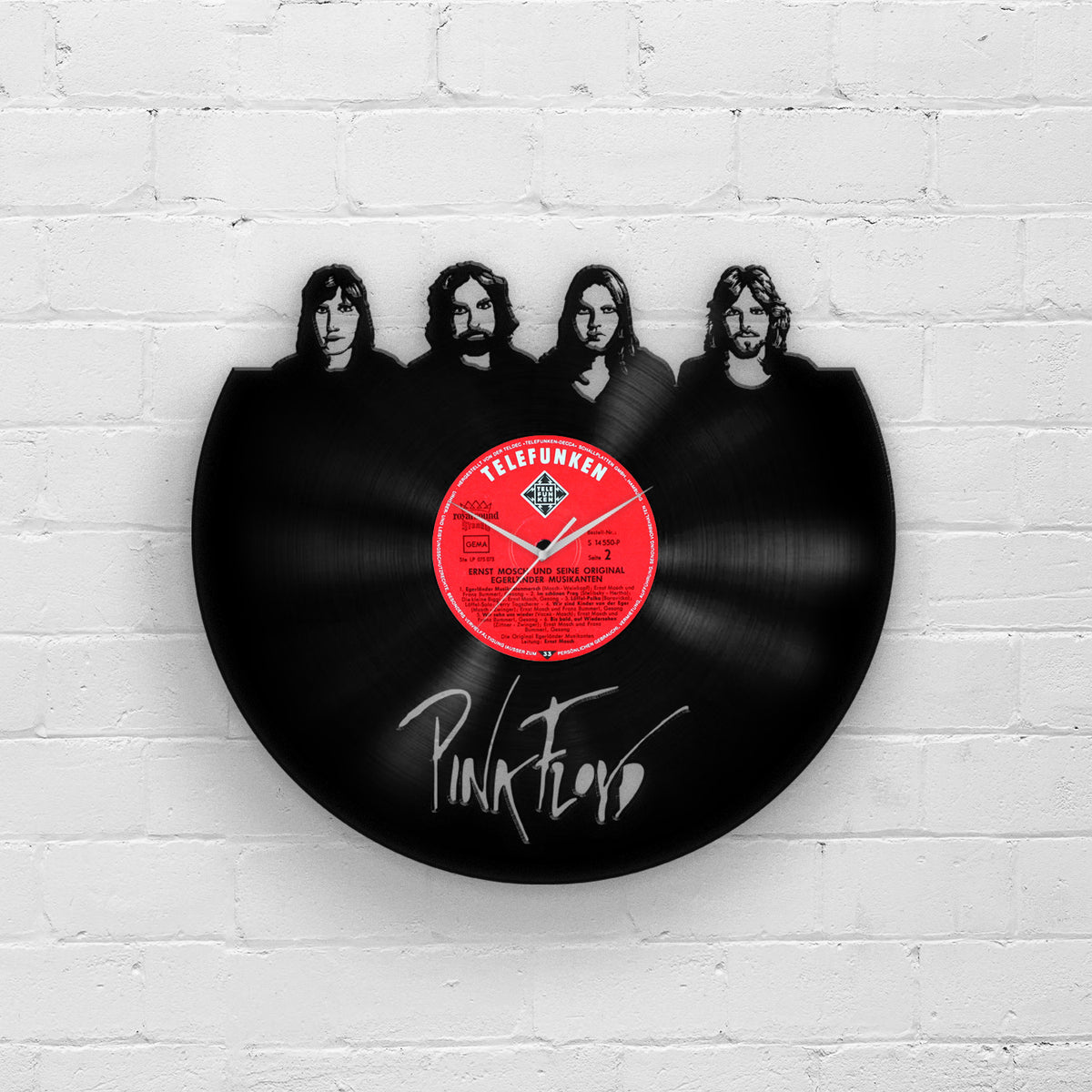 Pink Floyd - Vinyl Record Wall Clock