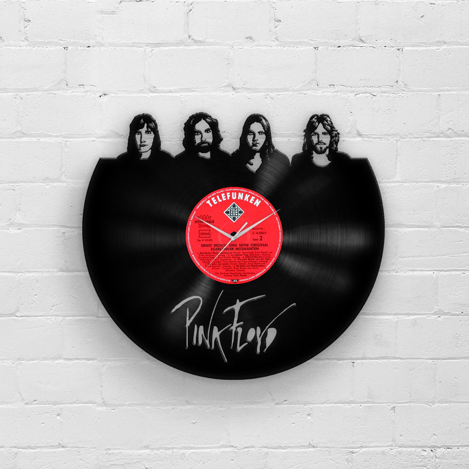 Pink Floyd - Vinyl Record Wall Clock