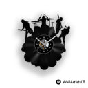 MUSIC BAND - Vinyl Record Wall Clock
