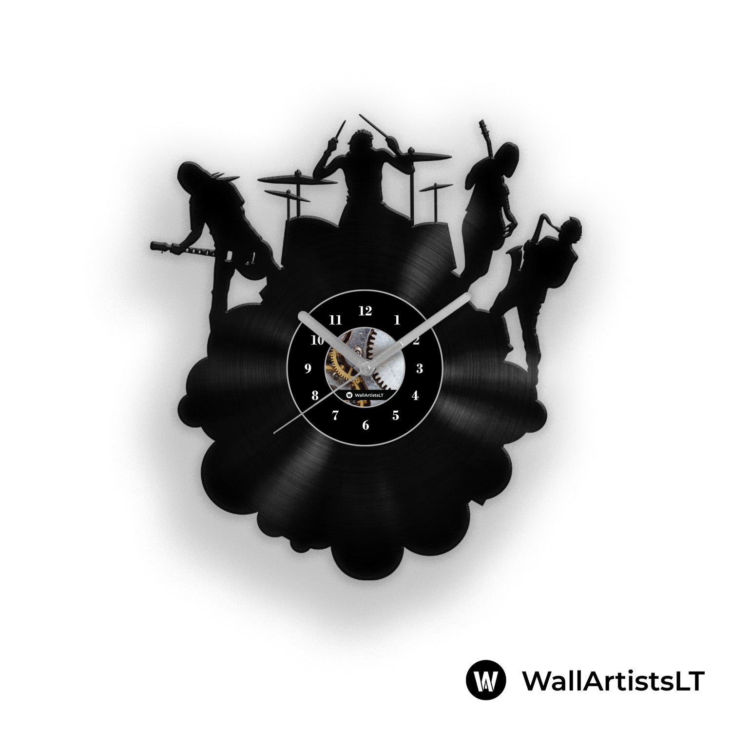 MUSIC BAND - Vinyl Record Wall Clock