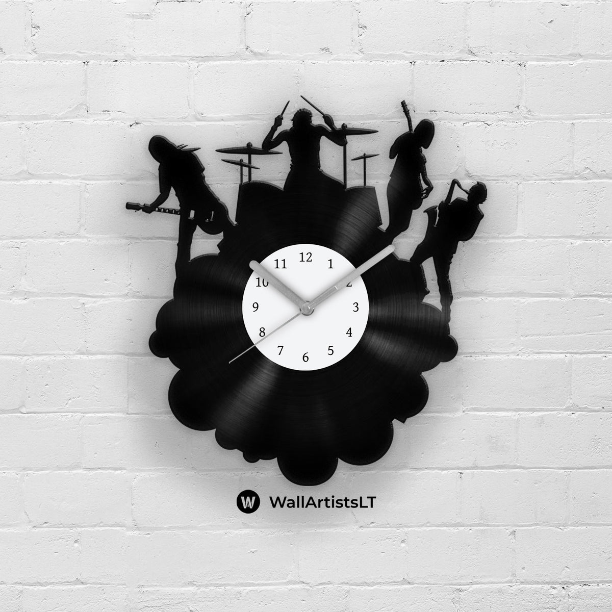 MUSIC BAND - Vinyl Record Wall Clock