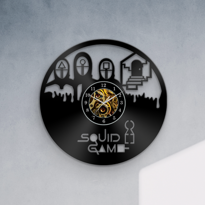 Squid Game - Limited Edition Vinyl Record Wall Clock