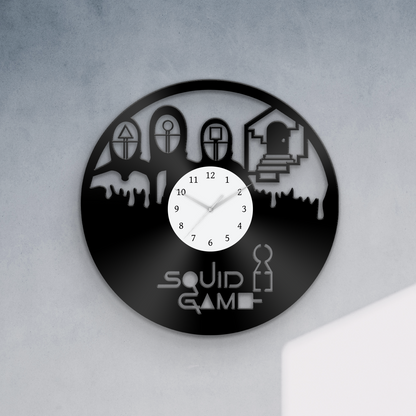 Squid Game - Limited Edition Vinyl Record Wall Clock