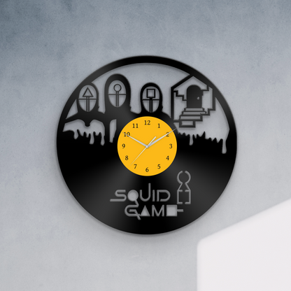 Squid Game - Limited Edition Vinyl Record Wall Clock