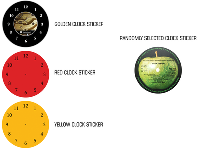 Bob Marley Inspired Vinyl Record Wall Clock