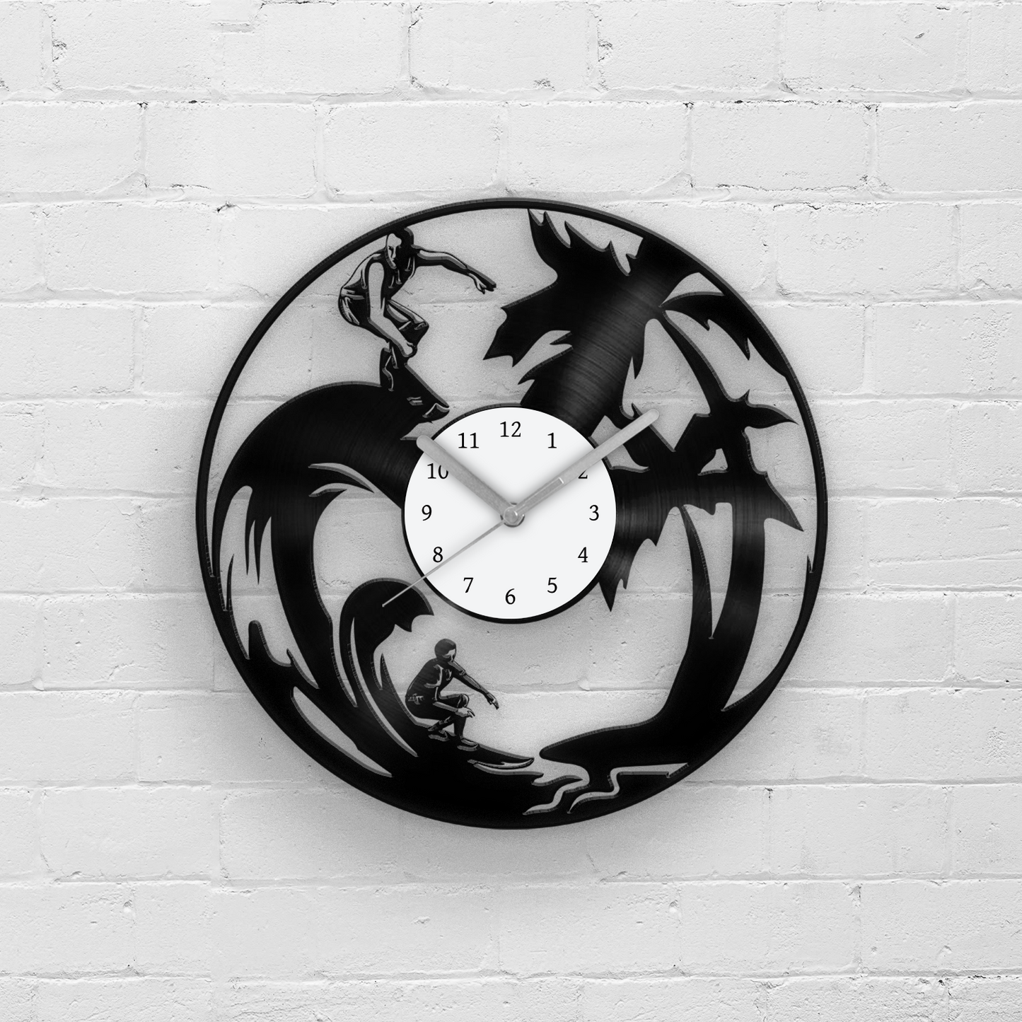 SURFER - Vinyl Record Wall Clock