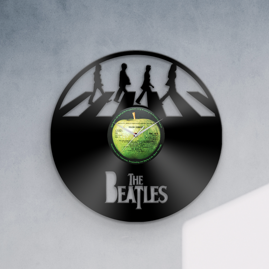 The Beatles v2 - Vinyl Record Wall Clock