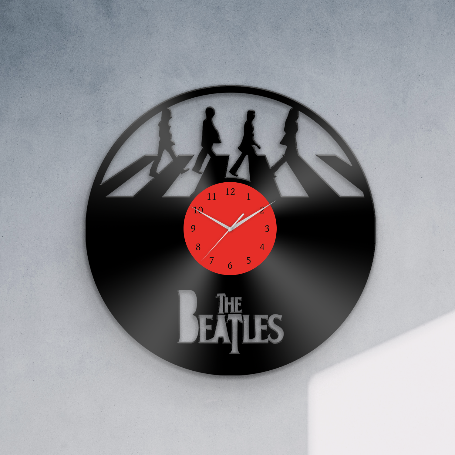 The Beatles v2 - Vinyl Record Wall Clock