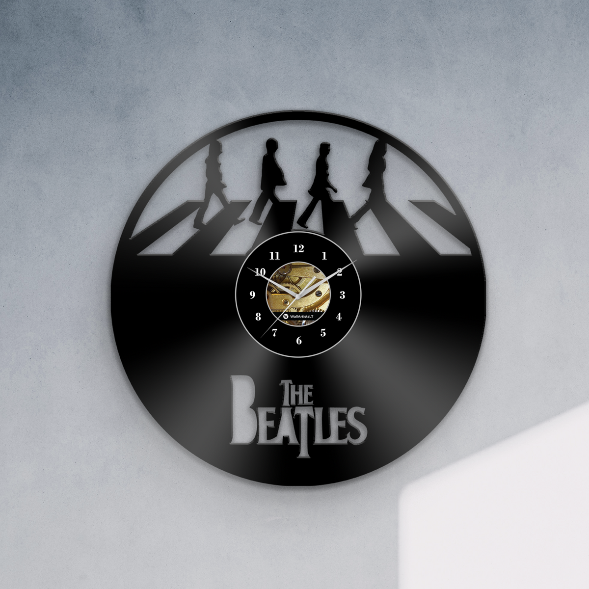 The Beatles v2 - Vinyl Record Wall Clock