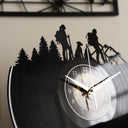 HIKING GIRLS - Vinyl Record Wall Clock