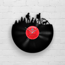HIKING GIRLS - Vinyl Record Wall Clock