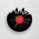 HIKING GIRLS - Vinyl Record Wall Clock