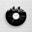 HIKING GIRLS - Vinyl Record Wall Clock