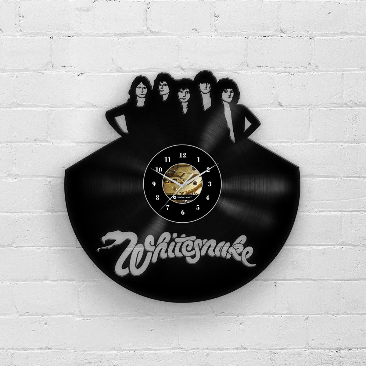 Music Band - Vinyl Record Wall Clock