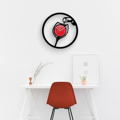 It's WINE'O'CLOCK - Vinyl Record Wall Clock