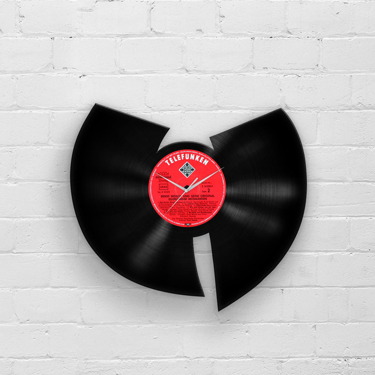 Wu Tang - Vinyl Record Wall Clock
