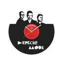 Depeche Mode Inspired Vinyl Record Wall Clock